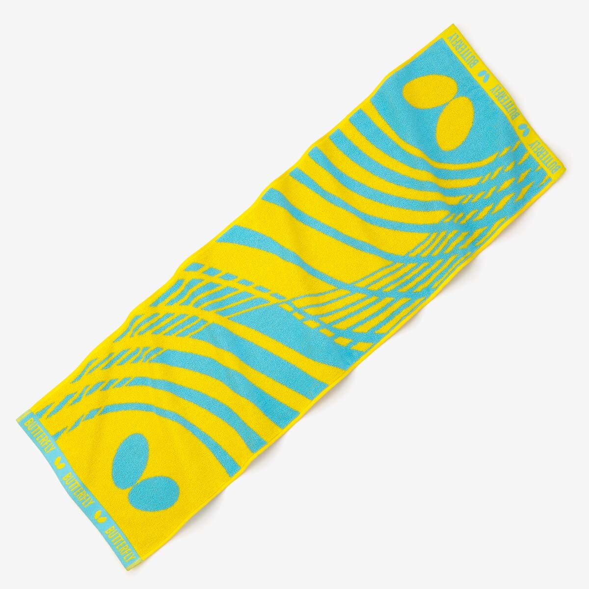 Butterfly Esppira Sports Towel - Yellow